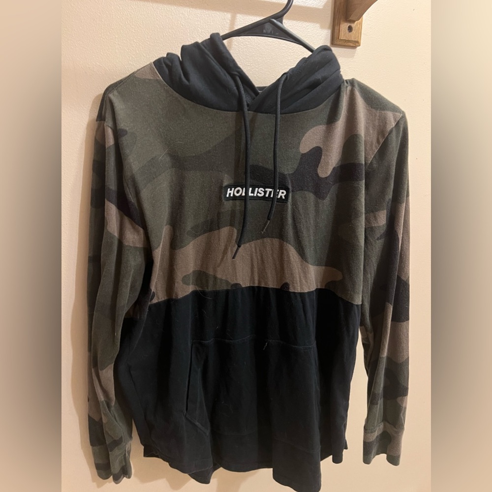 Camo Hollister Hoodie